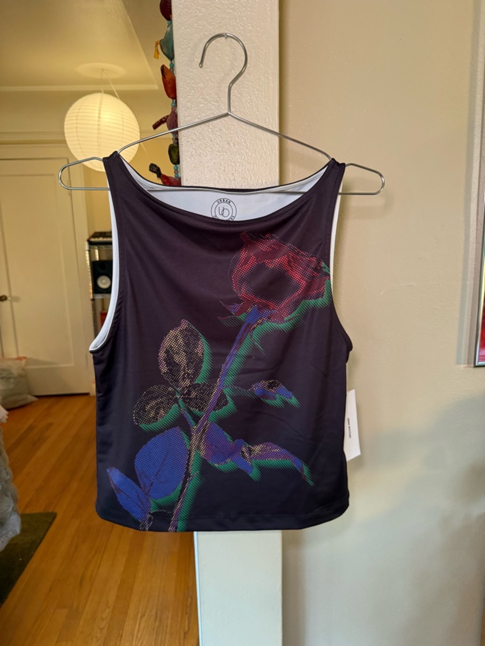 NWT floral Urban Outfitters Slinky Top